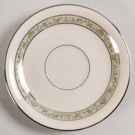 Springdale (Platinum Trim) Saucer for Footed Cup by Lenox