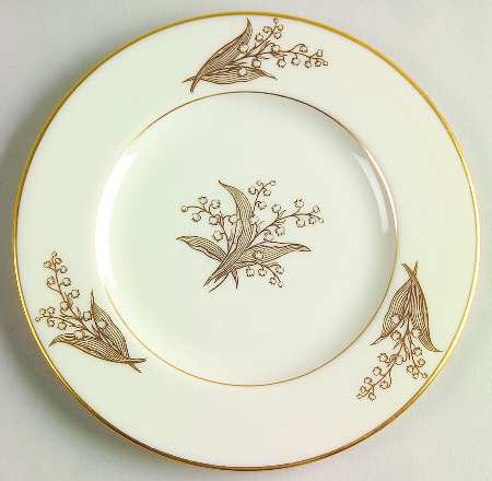 Springdale (Gold Trim) Bread & Butter Plate