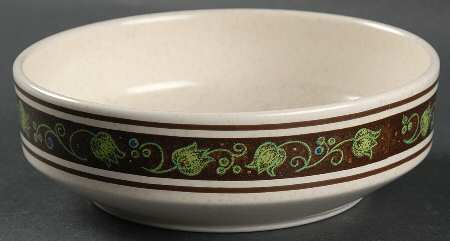 Spanish Swirl Coupe Cereal Bowl