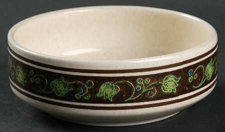 Spanish Swirl Fruit/Dessert (Sauce) Bowl
