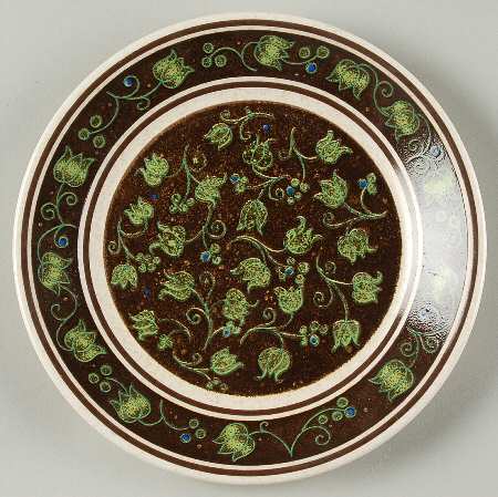 Spanish Swirl Bread & Butter Plate