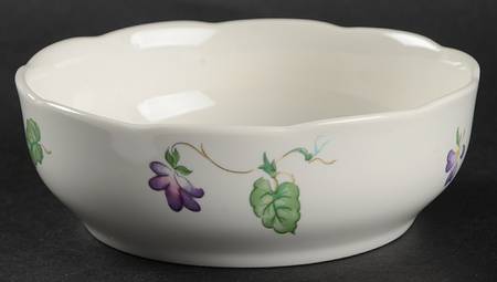 Spring Violets Fruit/Dessert (Sauce) Bowl