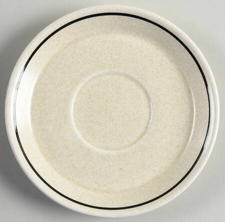 Staccato Red and Blue Saucer for Flat Cup
