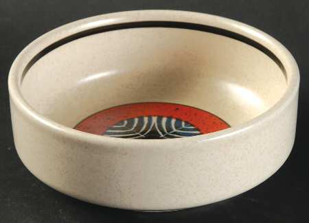 Staccato Red and Blue Fruit/Dessert (Sauce) Bowl
