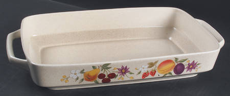 Summer Harvest 13"  Rectangular Baker