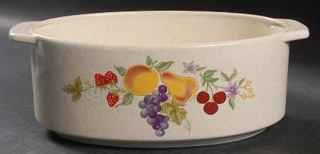 Summer Harvest 10" Oval Open Casserole