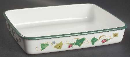 Summer Terrace 10" Metal Rectangular Baker
