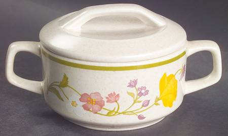 Summer Wind Sugar Bowl & Lid