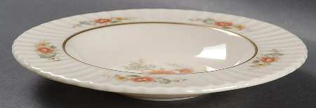 Temple Blossom Rim Fruit/Dessert (Sauce) Bowl
