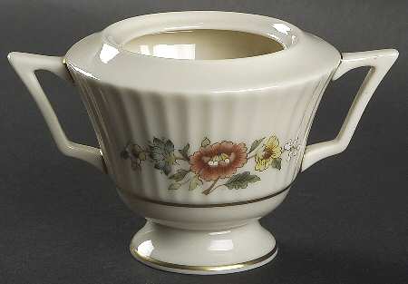 Temple Blossom Sugar Bowl No Lid