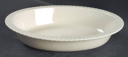 Temple Off White 9" Oval Vegetable Bowl