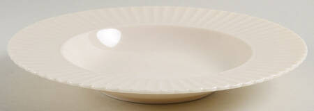 Temple Off White Rim Soup Bowl