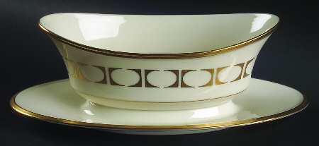 Tempo Gravy Boat with Attached Underplate