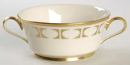 Tempo Footed Cream Soup Bowl