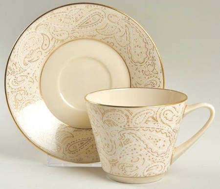 Transition Transitional Flat Cup & Saucer Set