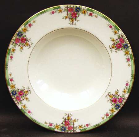 Trellis Rim Soup Bowl