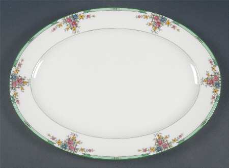 Trellis 13" Oval Serving Platter