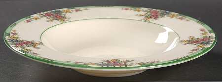 Trellis Rim Fruit/Dessert (Sauce) Bowl