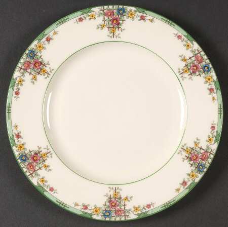 Trellis Luncheon Plate