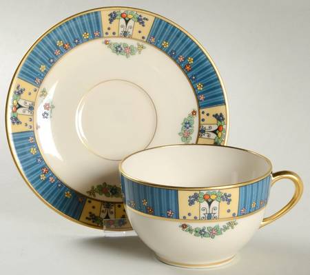 Tremont Flat Cup & Saucer Set