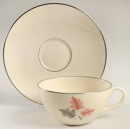 Trio Flat Cup & Saucer Set