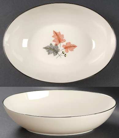 Trio 9" Oval Vegetable Bowl