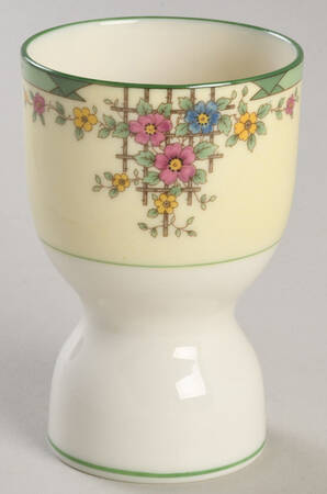 Trellis Ivory Single Egg Cup