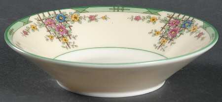 Trellis Ivory Fruit/Dessert (Sauce) Bowl