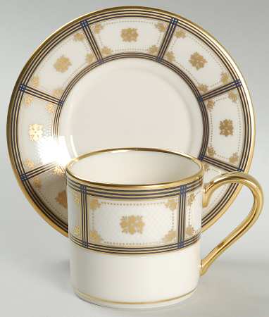 Trovatore Flat Demitasse Cup & Saucer Set
