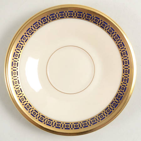 Tudor Saucer for Footed Cup