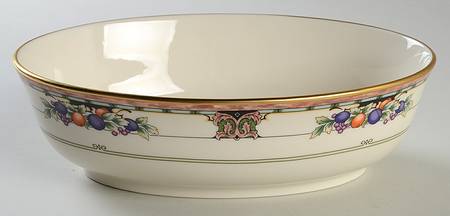 Tuscan Orchard 9" Oval Vegetable Bowl by Lenox