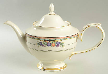 Tuscan Orchard Teapot & Lid