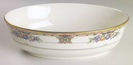 Tuscan Orchard 9" Oval Vegetable Bowl
