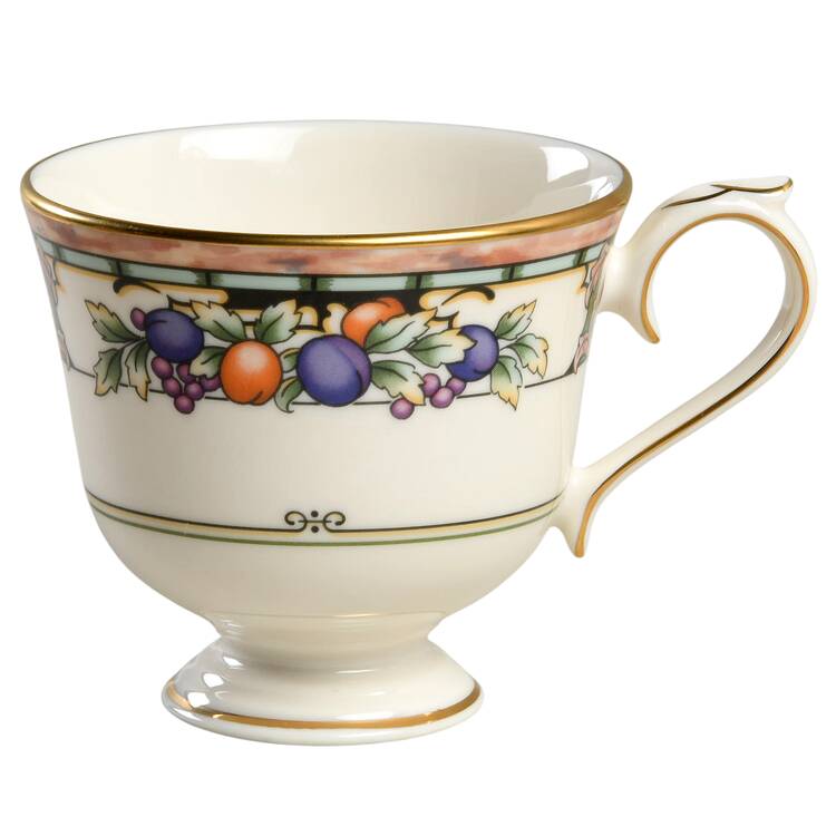 Tuscan Orchard Footed Cup