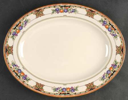 Tuscan Orchard 13" Oval Serving Platter