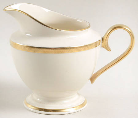 Tuxedo (Gold Backstamp) 1999 Shape Creamer