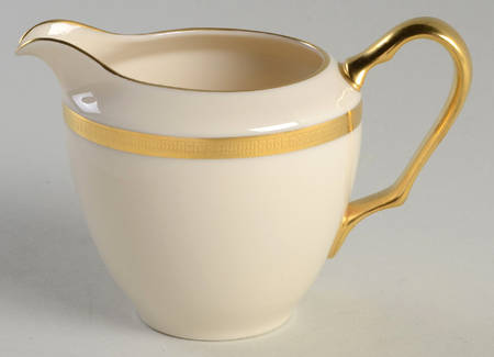 Tuxedo (Gold Backstamp) Creamer