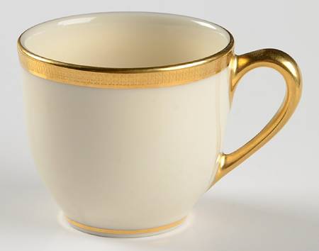 Tuxedo (Gold Backstamp) Flat Demitasse Cup