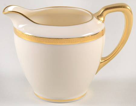 Tuxedo (Gold Backstamp) Shape 1963 Creamer
