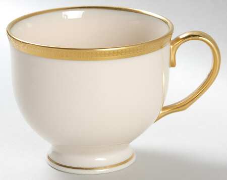 Tuxedo (Gold Backstamp) Footed Cup