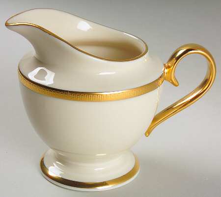 Tuxedo (Gold Backstamp) 1999 Shape Creamer