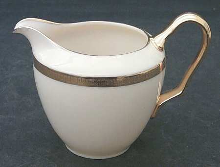 Tuxedo (Gold Backstamp) Creamer