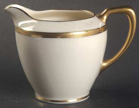 Tuxedo (Gold Backstamp) Shape 1963  Creamer