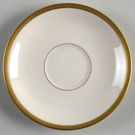 Tuxedo (Green Backstamp) Saucer