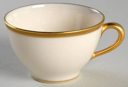 Tuxedo (Green Backstamp) Flat Cup