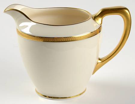 Tuxedo (Green Backstamp) Shape 1963  Creamer