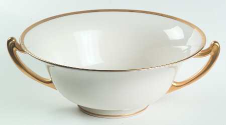 Tuxedo (Green Backstamp) Large Berry Bowl