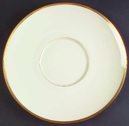 Tuxedo (Green Backstamp) Cheese and Cracker Plate