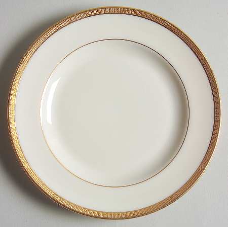 Tuxedo (Green Backstamp) Bread & Butter Plate