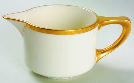 Tuxedo (Green Backstamp) Shape 1692 Creamer